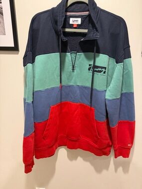 Vintage Tommy Hilfiger Quarter Zip Mens